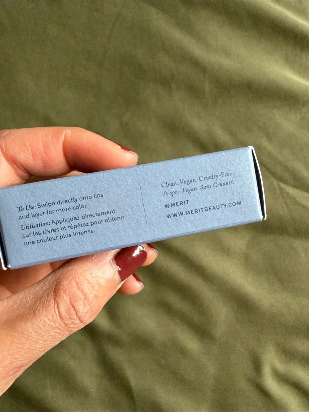 {MERIT} NWT signature lipstick Power